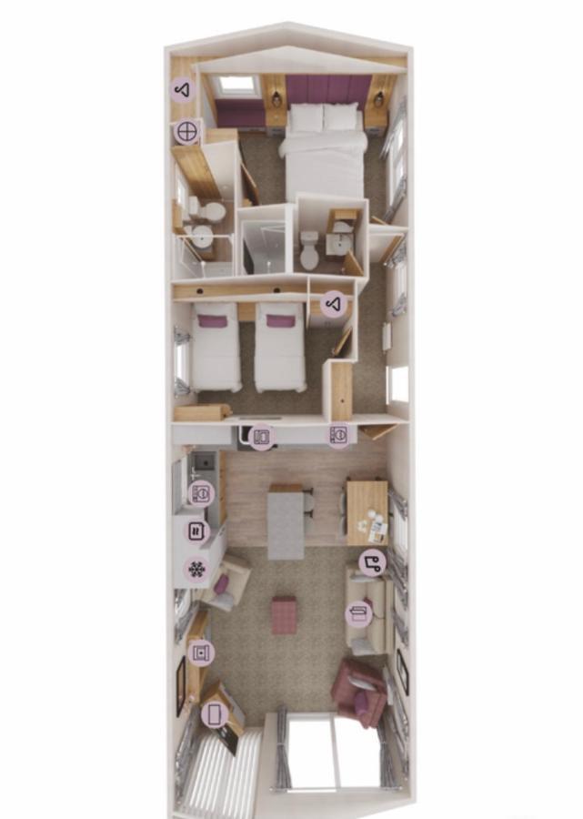 Presthaven Resort Haven Luxury 2023 Caravan 프레스타틴 외부 사진